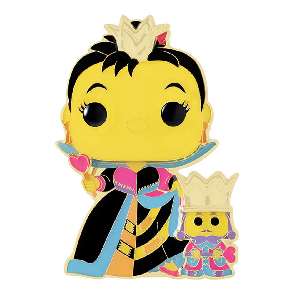 Funko Disney POP! Metal Enamel Pin Featuring Queen and King