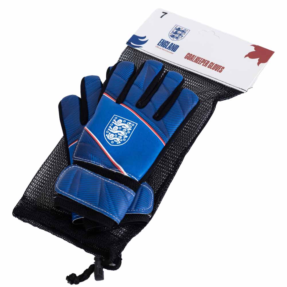 England Football Association Goalkeeper Gloves for Youth Sizes