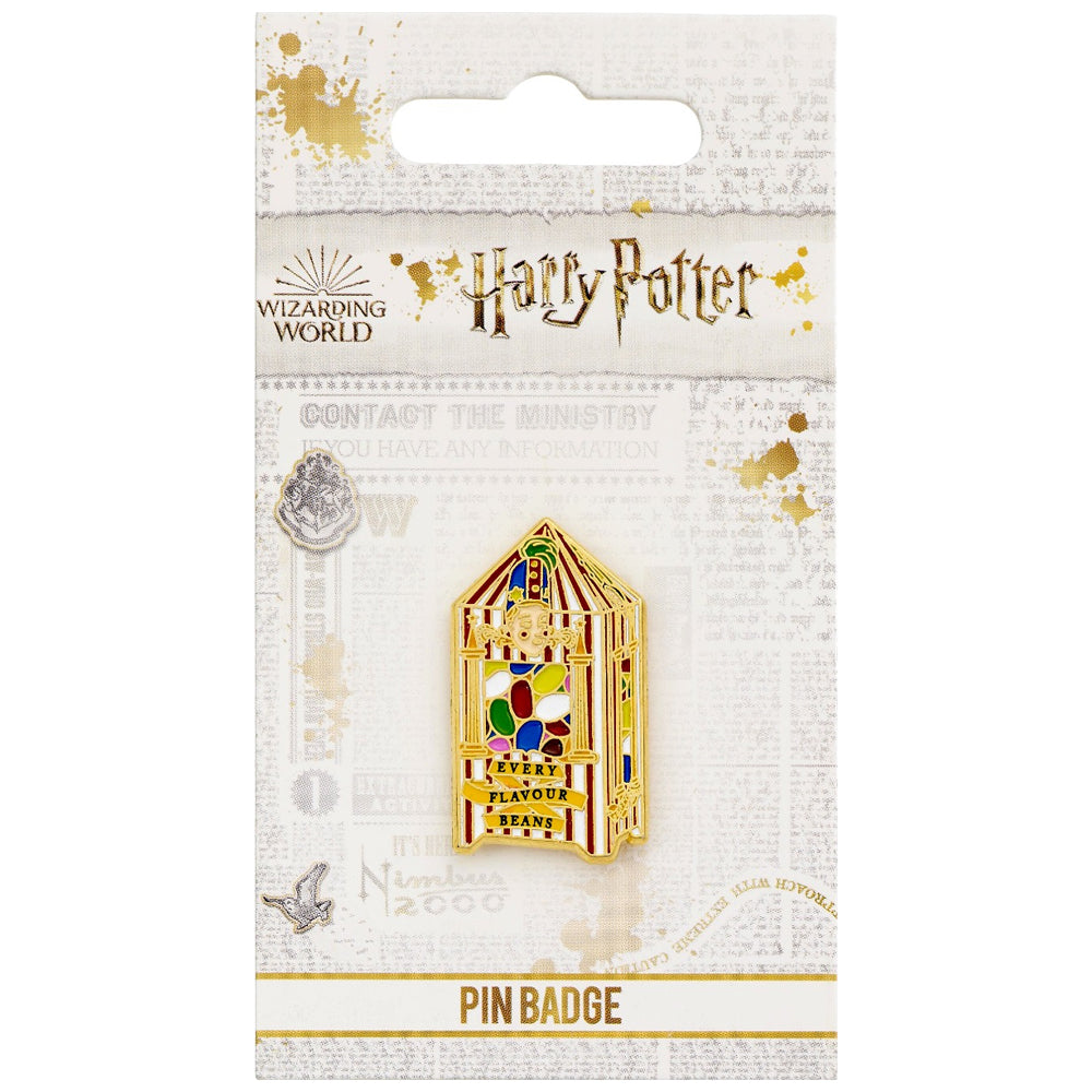 Harry Potter-themed Bertie Botts Enamel Pin Badge for Collectors