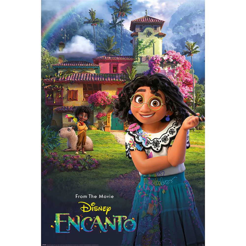 Disney Encanto Garden Decorative Wall Poster Featuring Mirabel