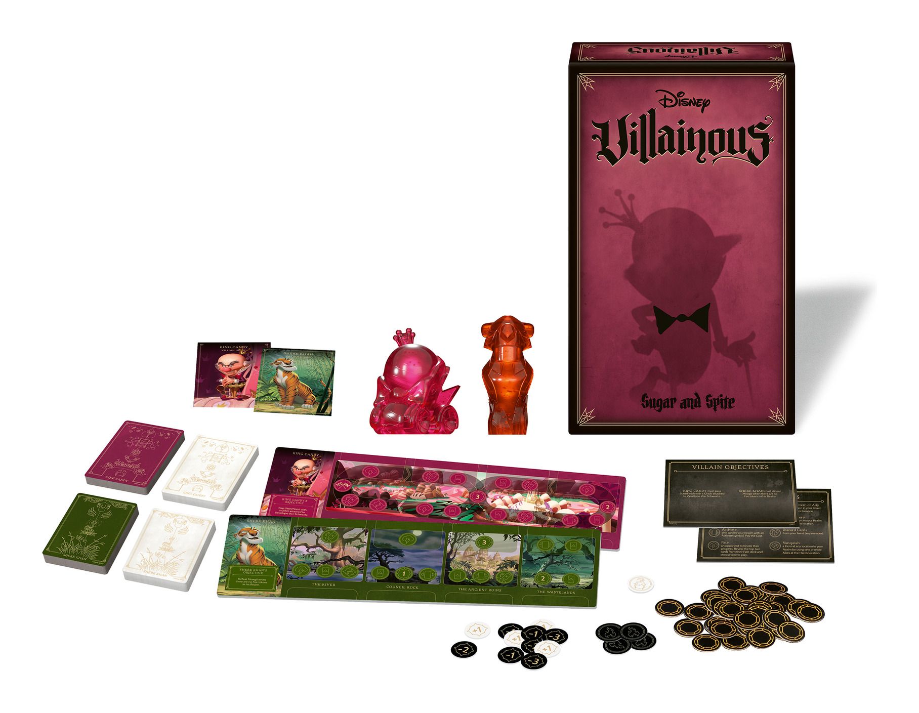 Disney Villainous Sugar and Spite Stand - Alone Expansion Card Game