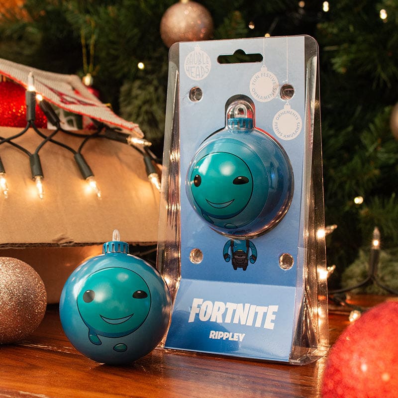 Fortnite 'Rippley' High - Quality Tin Bauble Christmas Ornament