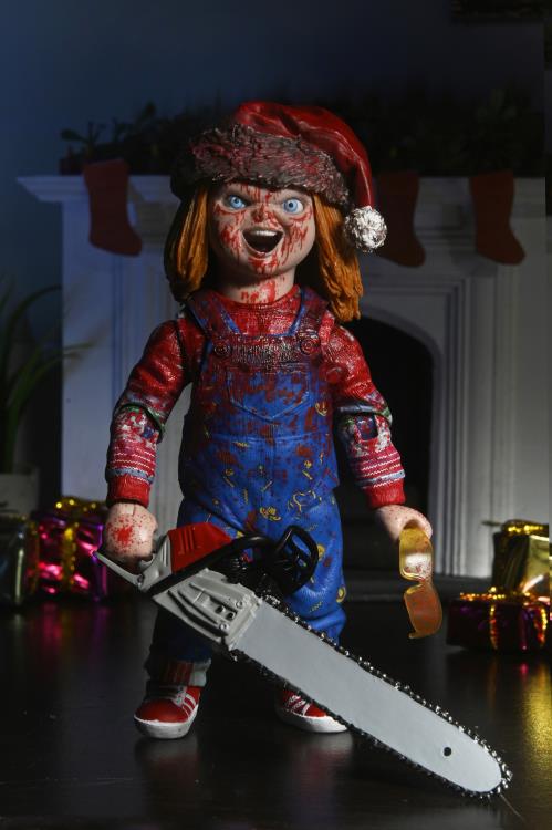 NECA Ultimate 7-Inch Chucky Action Figure (Holiday Edition) from TV Series