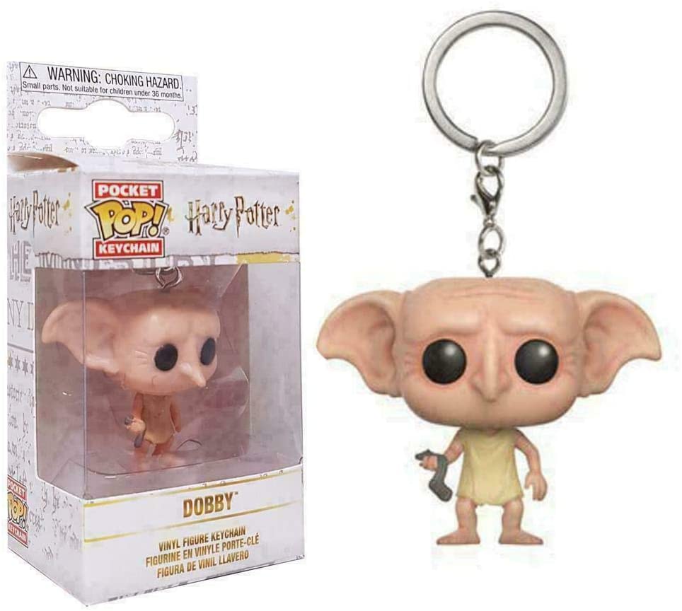 Fun and Collectible Harry Potter Dobby Keychain by Funko Pop!