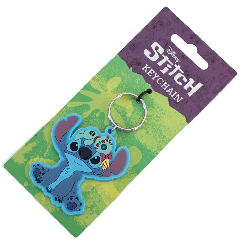 Lilo & Stitch Scrump Character-Themed PVC Keychain Keyring