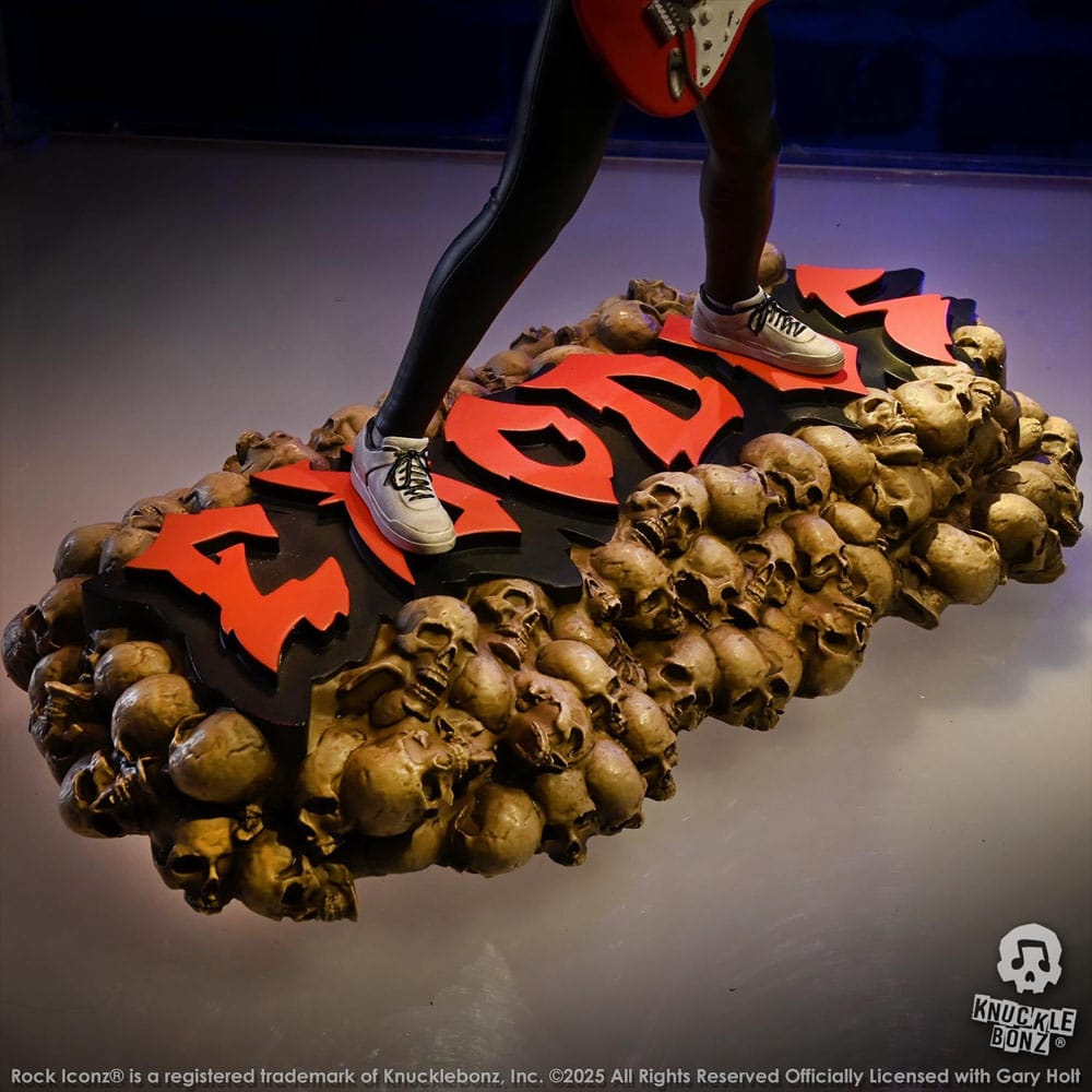 Limited Edition 1/9 Scale Exodus Rock Iconz Gary Holt Hand - crafted Statue