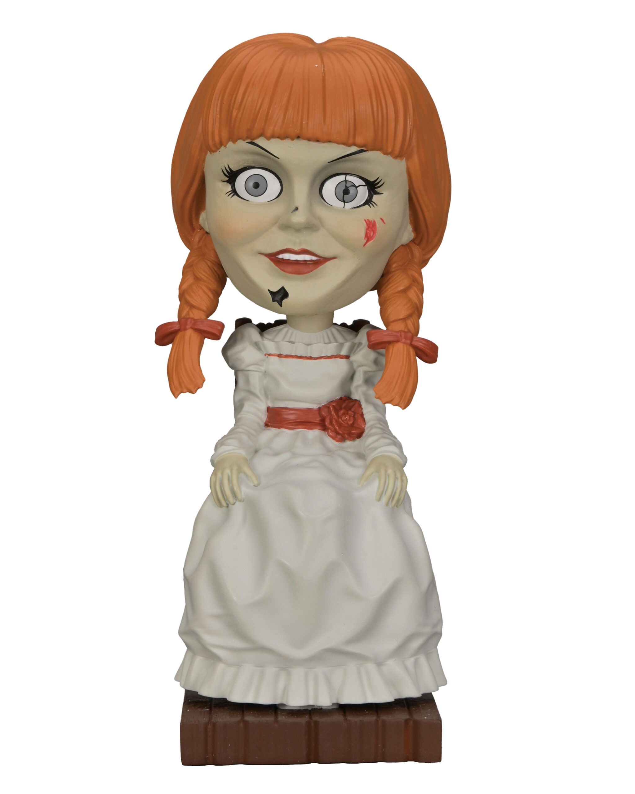NECA Collectible The Conjuring Universe Annabelle Head Knocker Resin Figure for Horror Fans