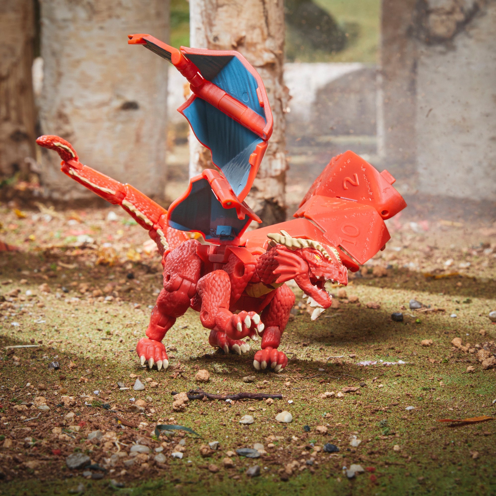 Dungeons & Dragons D&D Dicelings Red Dragon Transformable Action Figure