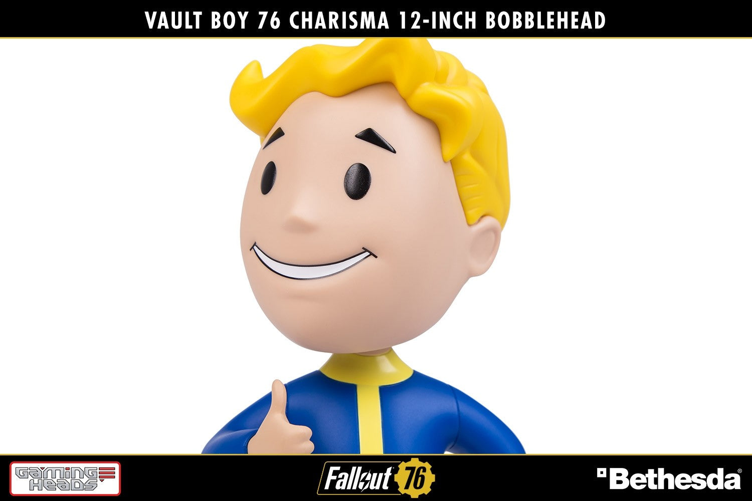 High - Quality 12 - Inch Fallout Vault Boy 76 Charisma Bobblehead