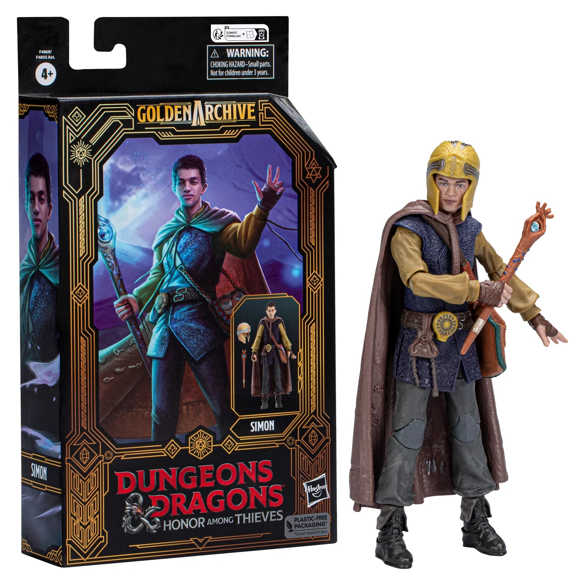 6-Inch Dungeons & Dragons Golden Archive Simon Premium Action Figure