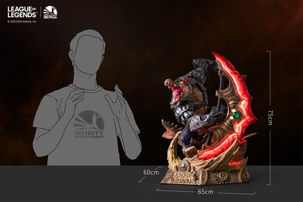 1/4 Scale Collectible Statue of Renekton The Butcher Of The Sands from League of Legends