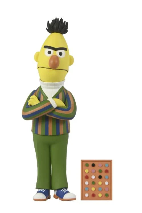 NECA Sesame Street Toony Classics Collectible Bert Action Figure Toy