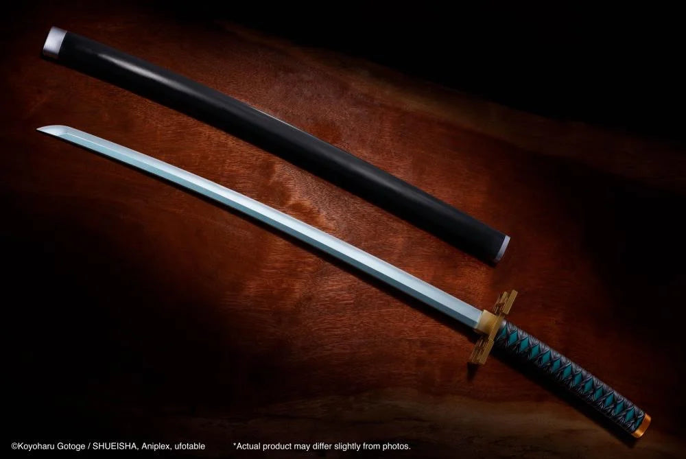 Authentic Demon Slayer Kimetsu no Yaiba Proplica Replica of Muichiro Tokito's Nichirin Sword for Anime Fans