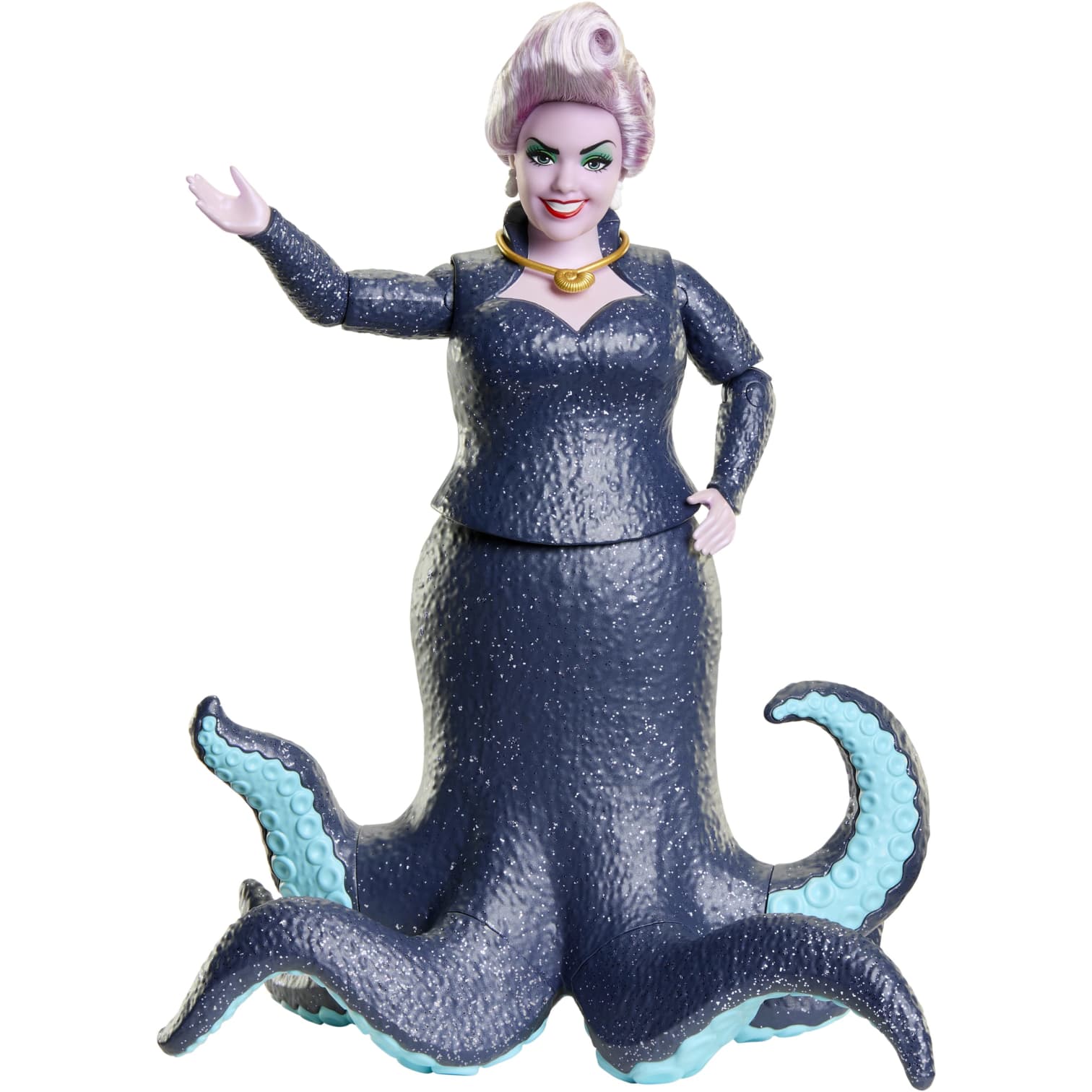 Disney The Little Mermaid Poseable Ursula Fashion Doll with Sparkle Details