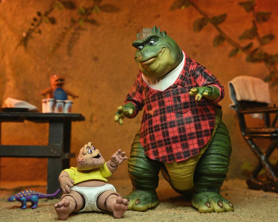 NECA Ultimate 7-Inch Scale Action Figure of Baby Sinclair from the Dinosaurs TV Series