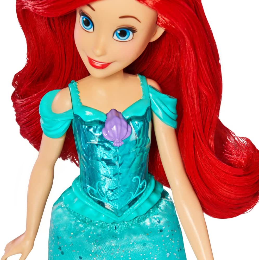 Sparkling Disney Princess Ariel Doll with Royal Shimmer Accessories