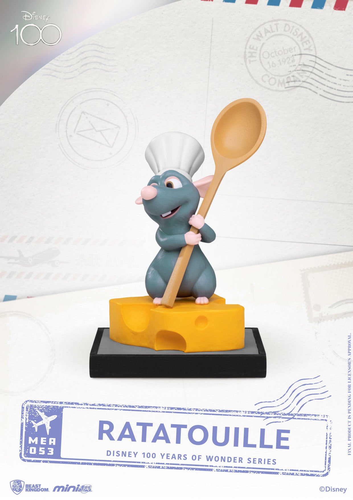 Disney 100 Years Wonder: Set of 6 3 - inch Mini Egg Attack Figurines