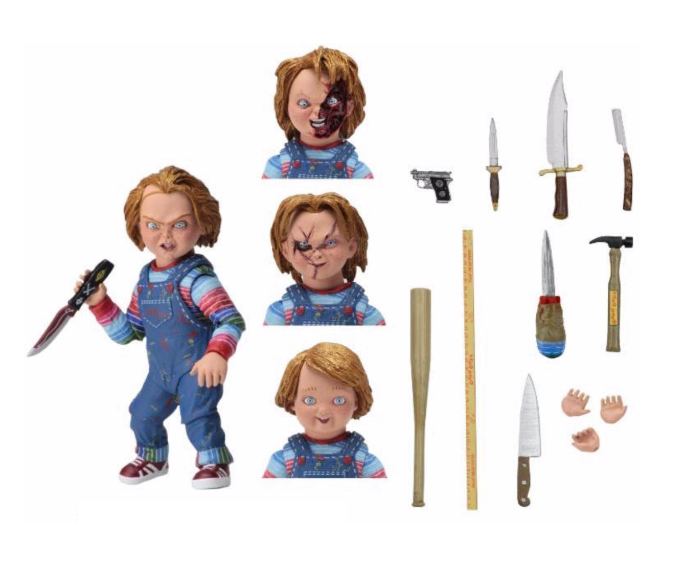NECA Ultimate 7 - Child's Play Chucky Action Figure for Horror Fans