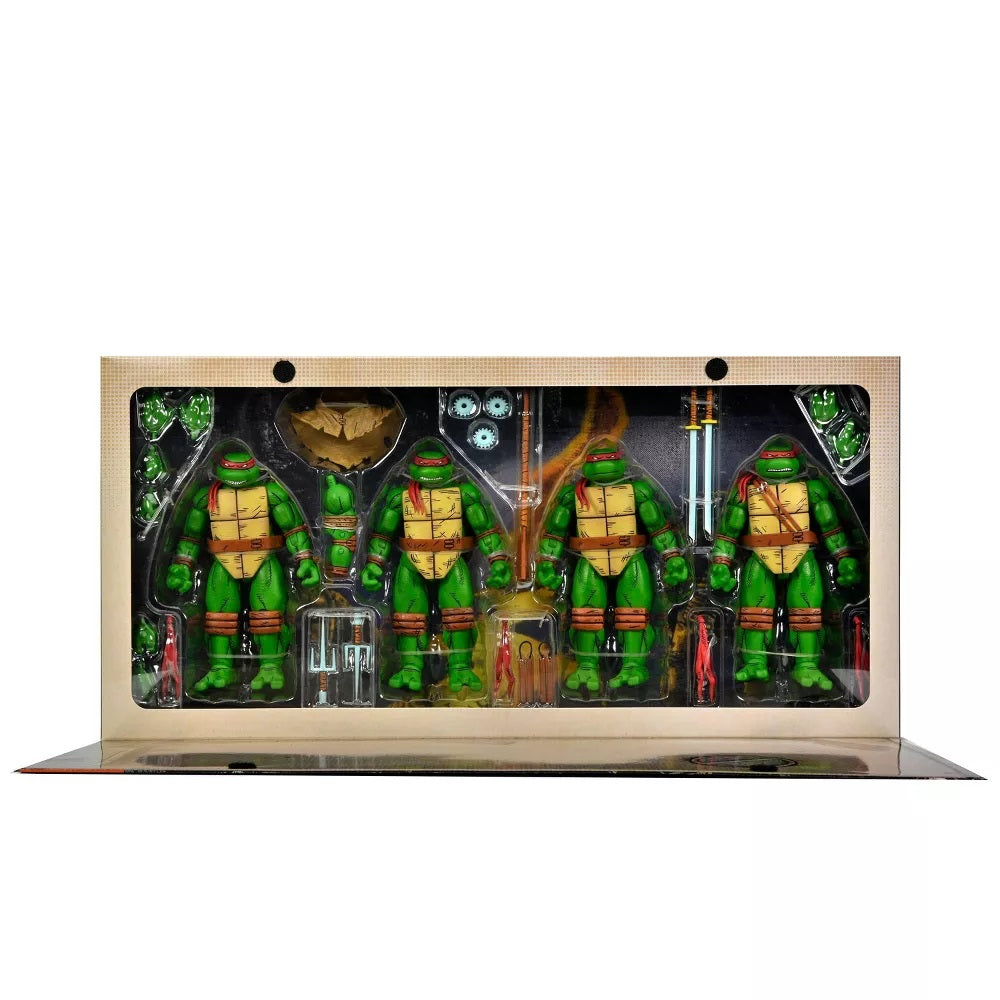 NECA Ultimate 7-Inch Teenage Mutant Ninja Turtles Action Figure 4-Pack Set from Mirage Comics