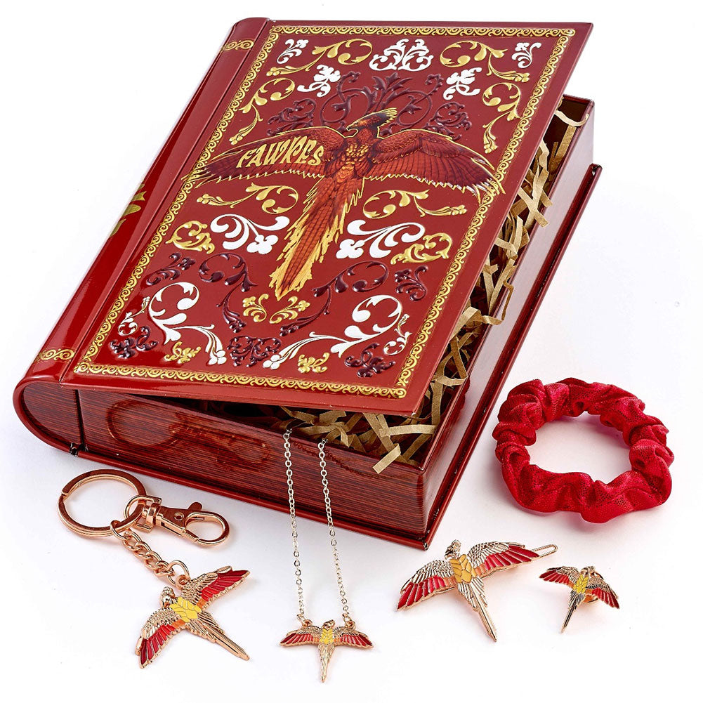 Harry Potter Themed Luxury Collectible Gift Tin Featuring Fawkes the Phoenix