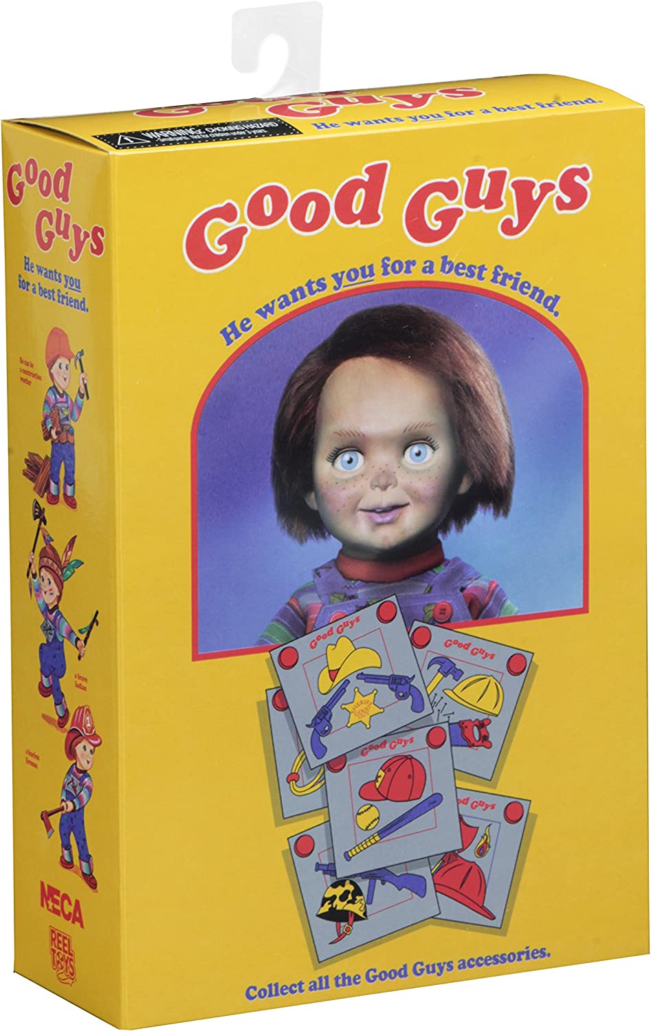 NECA Ultimate 7 - Child's Play Chucky Action Figure for Horror Fans