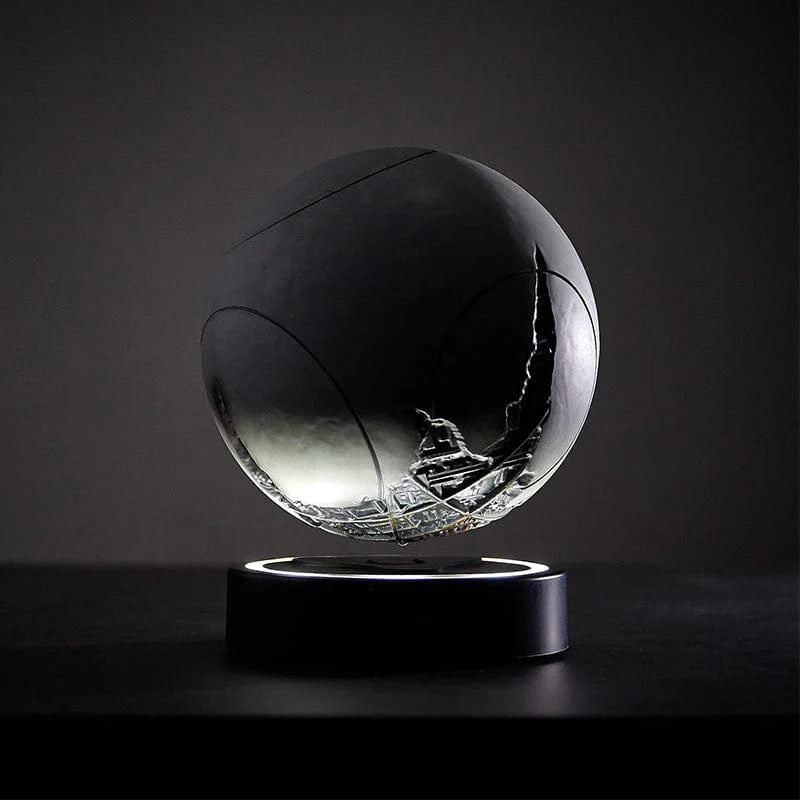 Destiny Themed Floating Traveler LED Decorative Lamp for Gaming and Home Decor