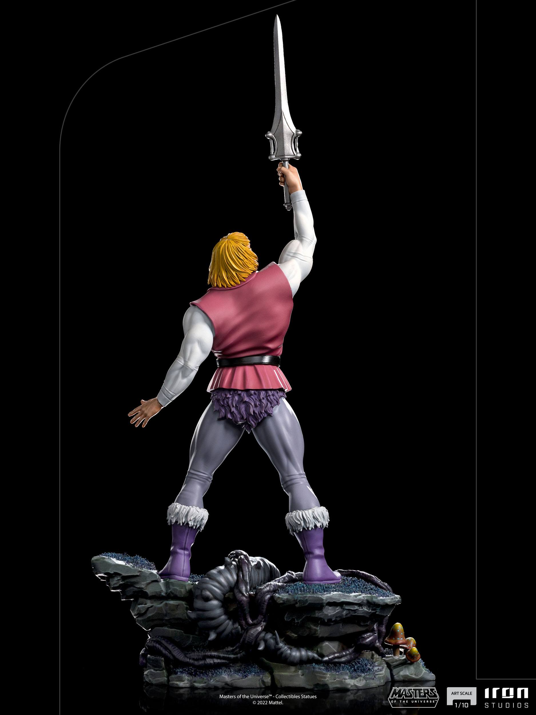 Iron Studios 1/10 BDS Art Scale Collectible Statue of Masters of the Universe's Prince Adam