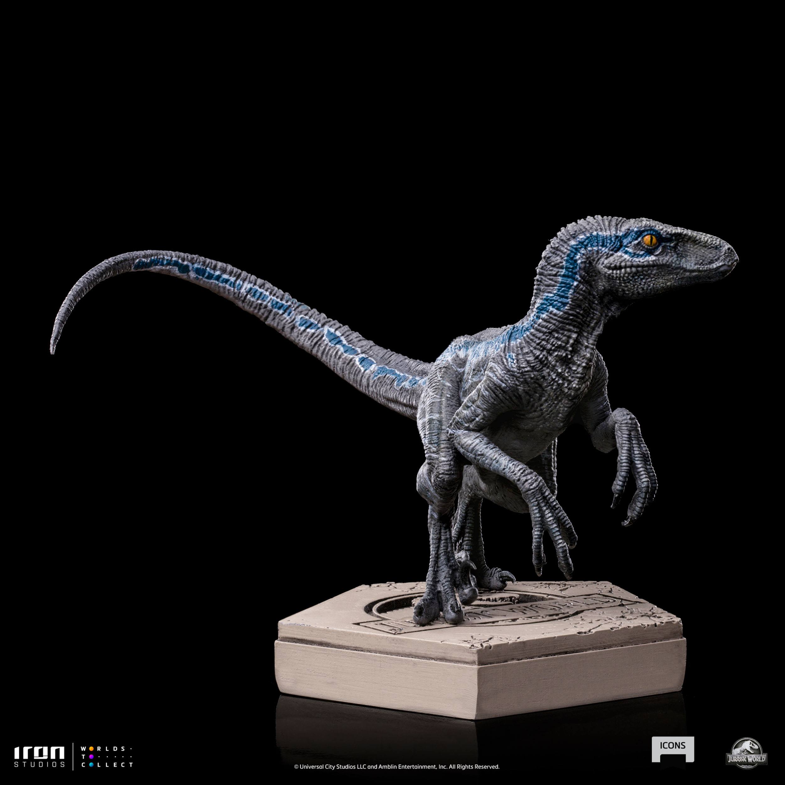 Iron Studios Jurassic World Velociraptor Blue (B) Collectible Statue