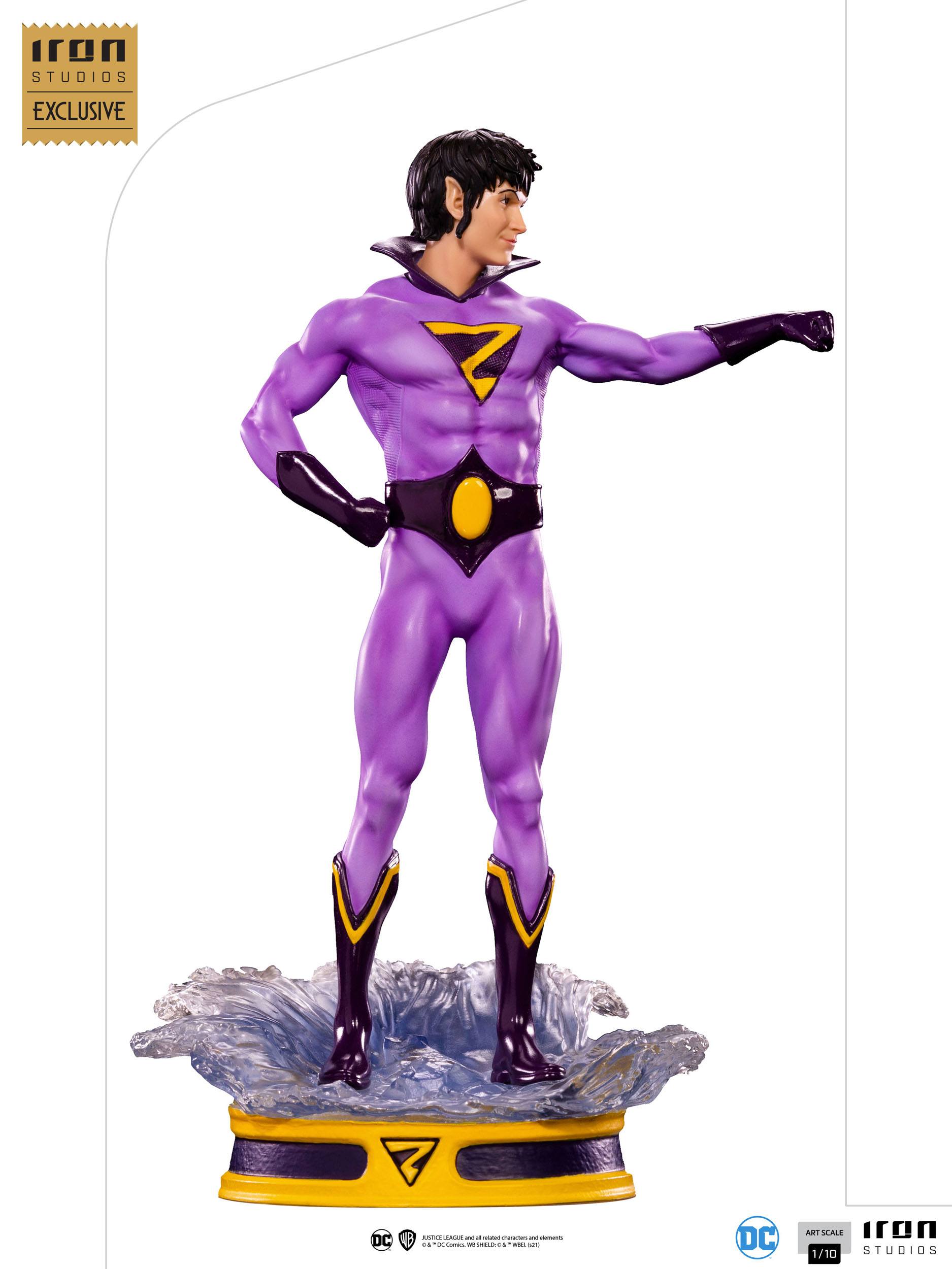 Iron Studios 1/10 Scale Collectible DC Comics Art Scale Statues of the Wonder Twins - Zan, Jayna & Gleek Limited Edition 2 - Pack (2021 CCXP Exclusive)