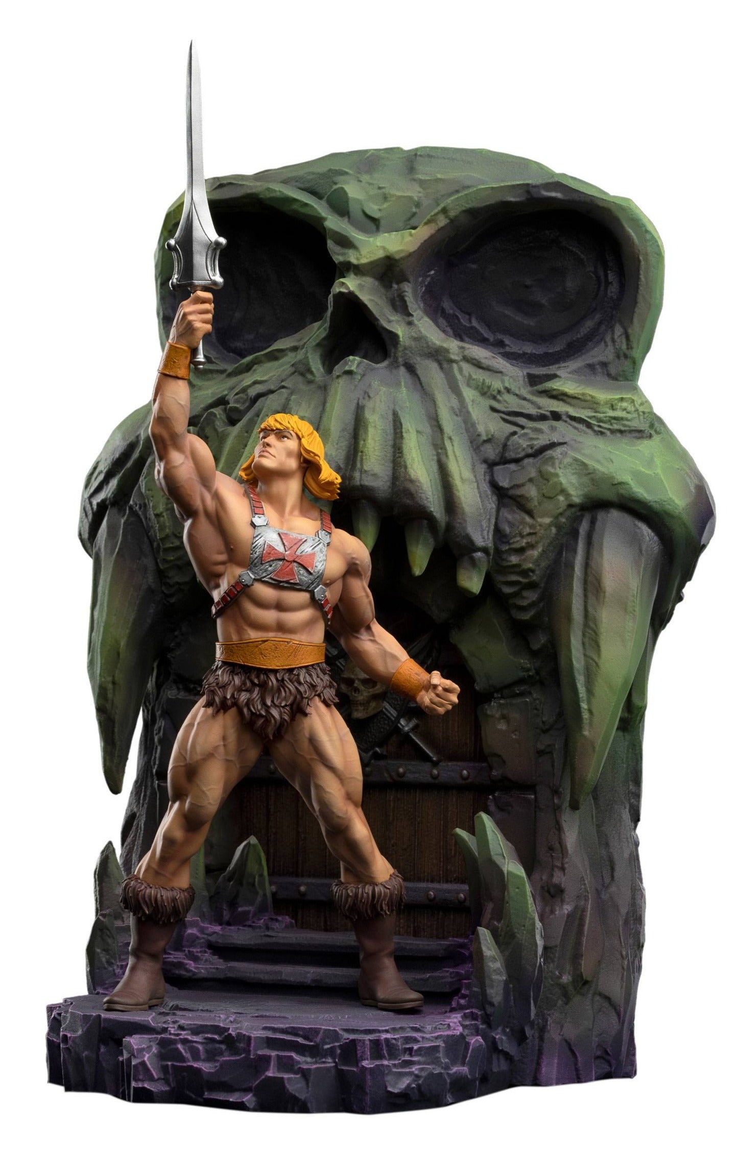 Iron Studios High - Quality 1/10 Deluxe Art Scale Collectible Statue of He - Man from Masters of the Universe