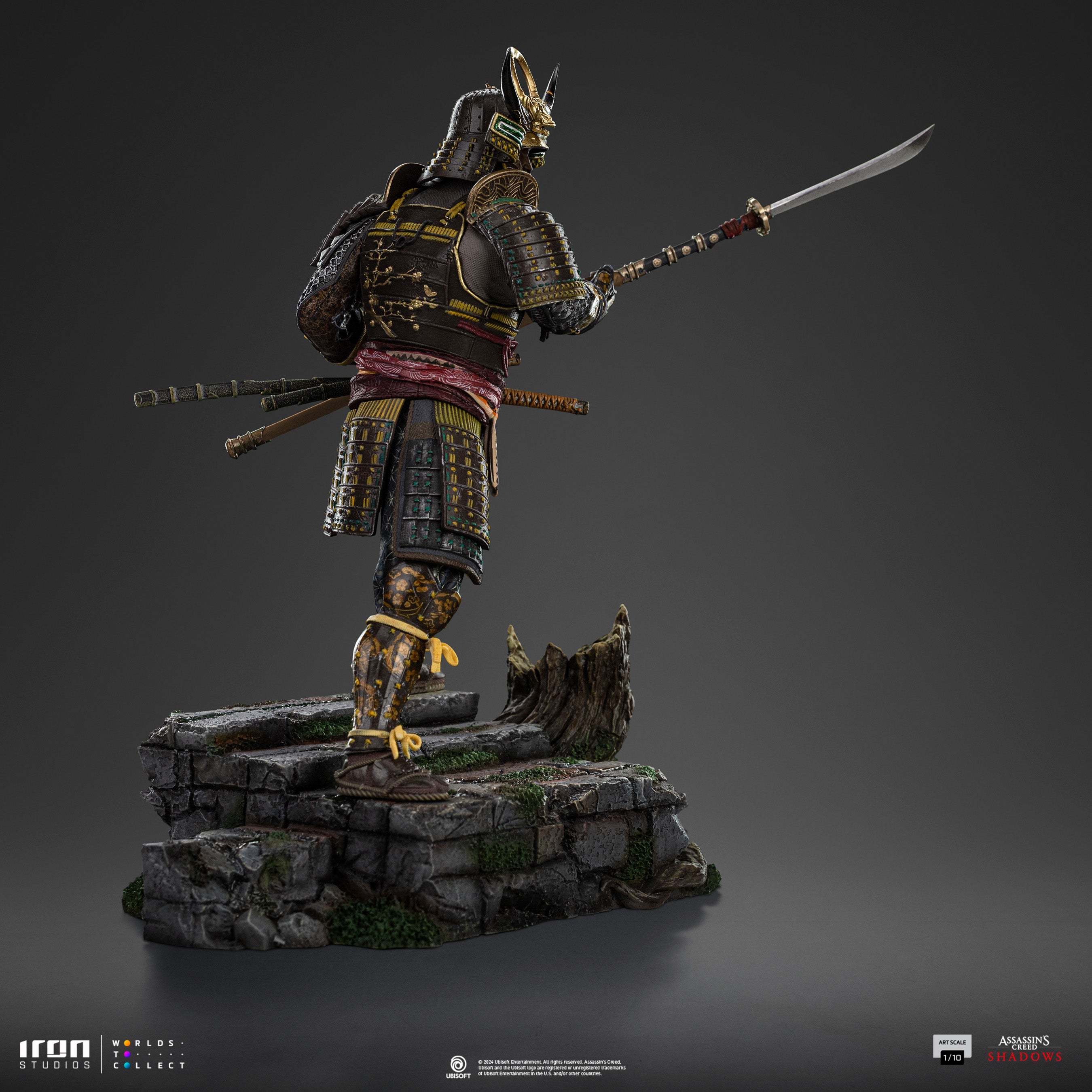 Iron Studios 1/10 Art Scale Limited Edition Assassin's Creed Shadows Yasuke Statue