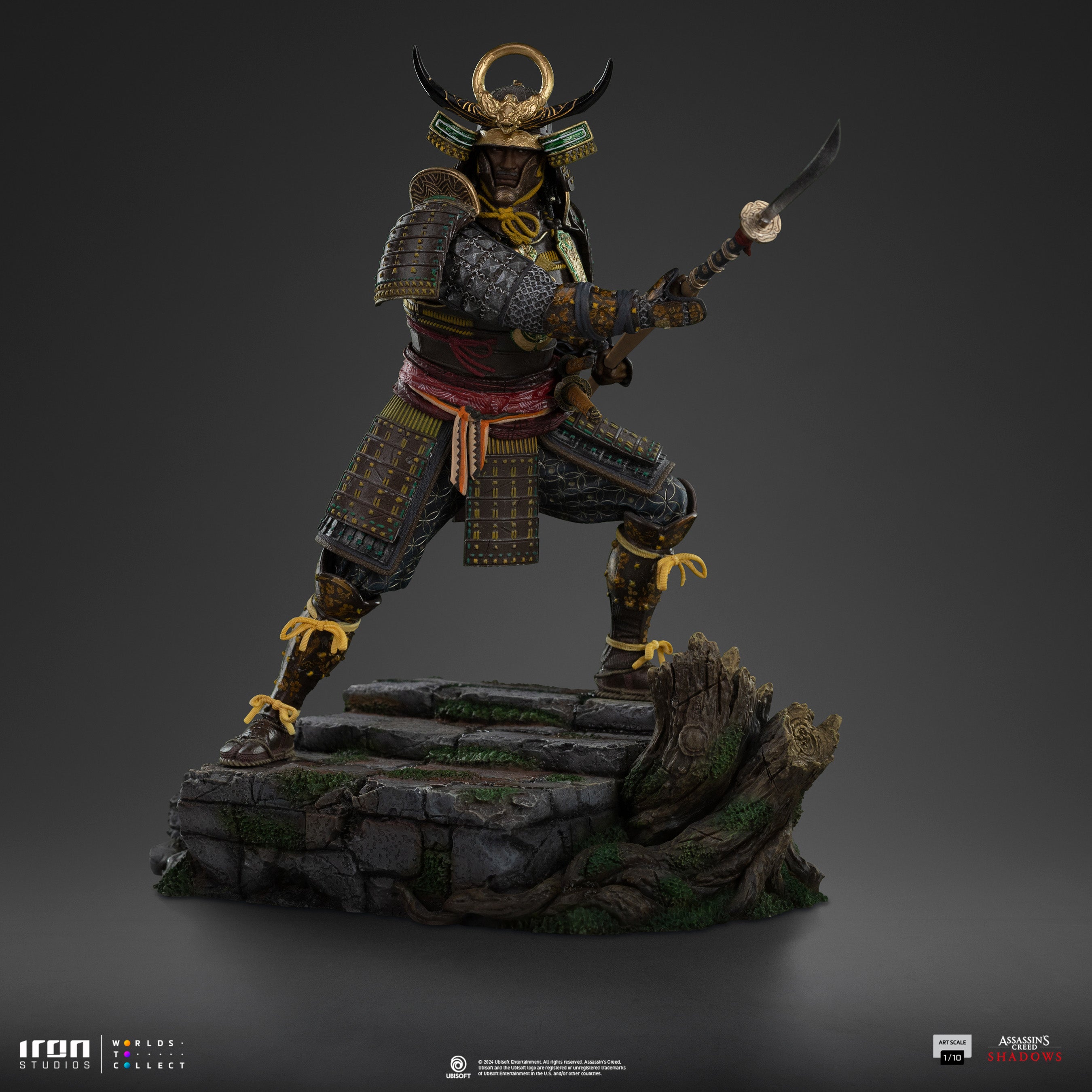 Iron Studios 1/10 Art Scale Limited Edition Assassin's Creed Shadows Yasuke Statue