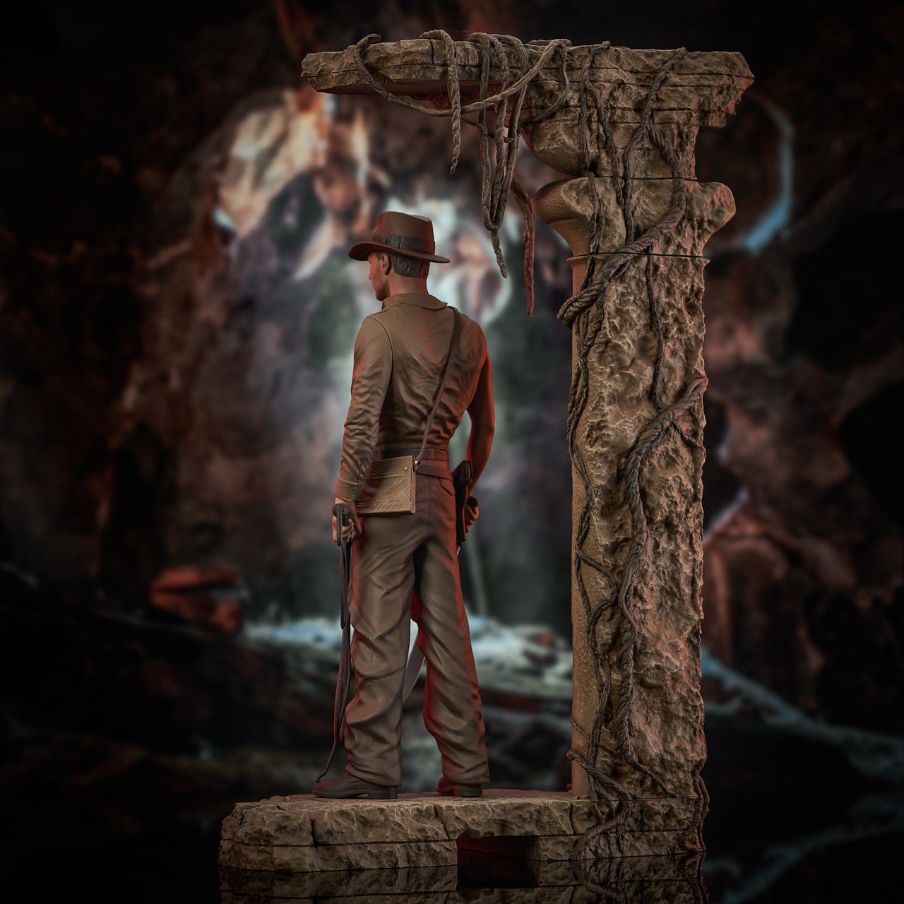 Limited Edition 1/7 Scale Indiana Jones Statue from Premier Collection of Temple of Doom