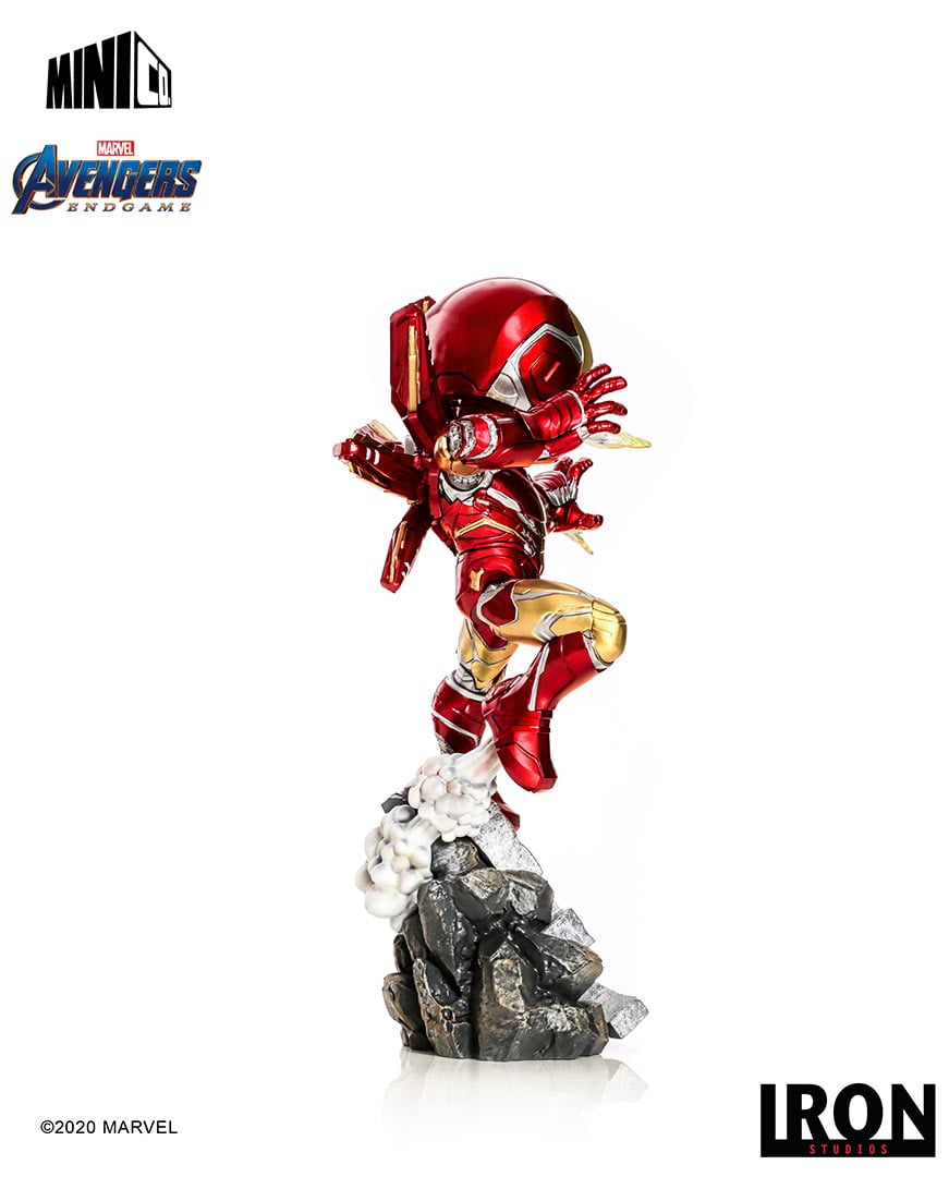Iron Studios MiniCo Collectible Statue of Iron Man from Avengers Endgame
