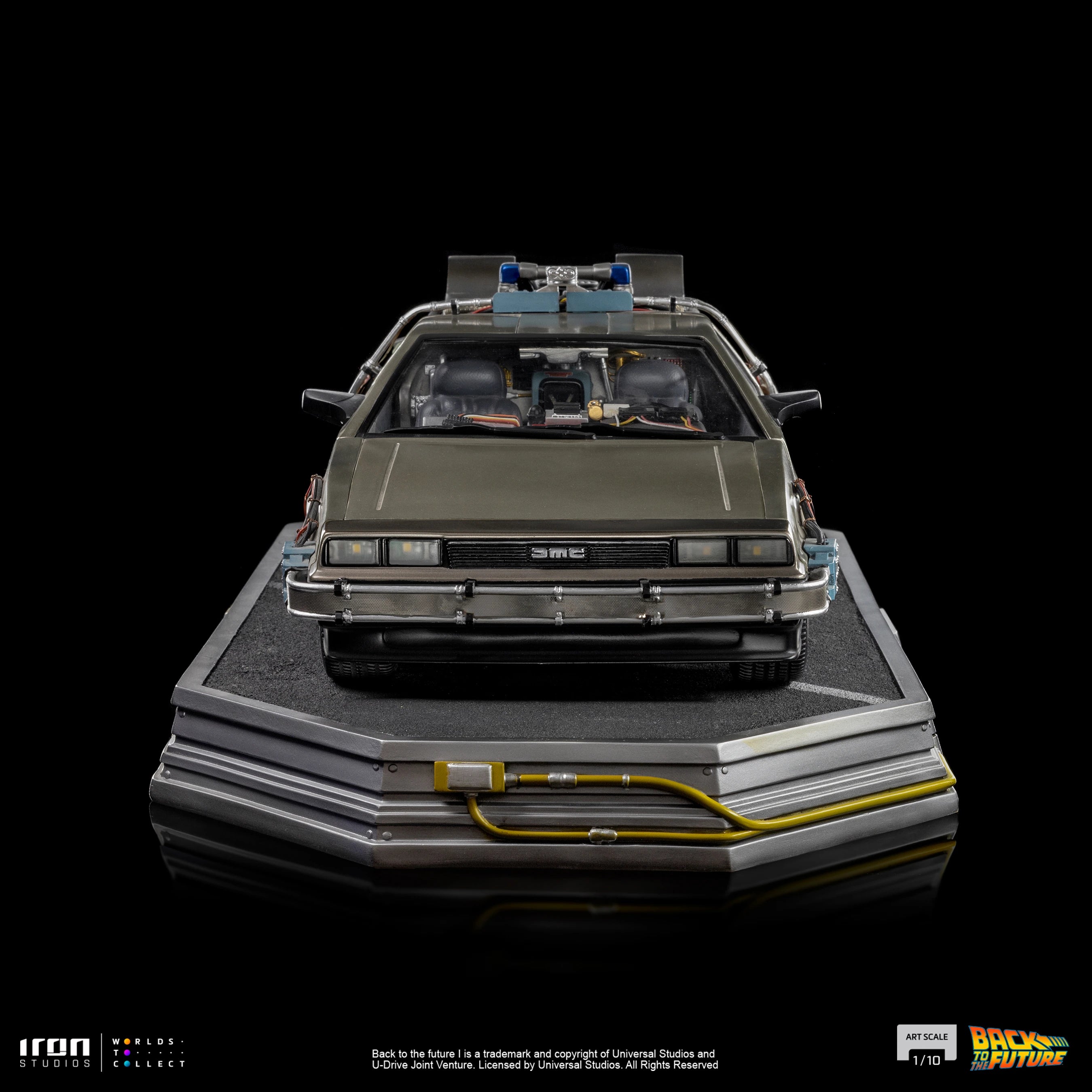 Iron Studios Artistic Limited Edition 1/10 Scale Statue of the Back to the Future DeLorean Time Machine