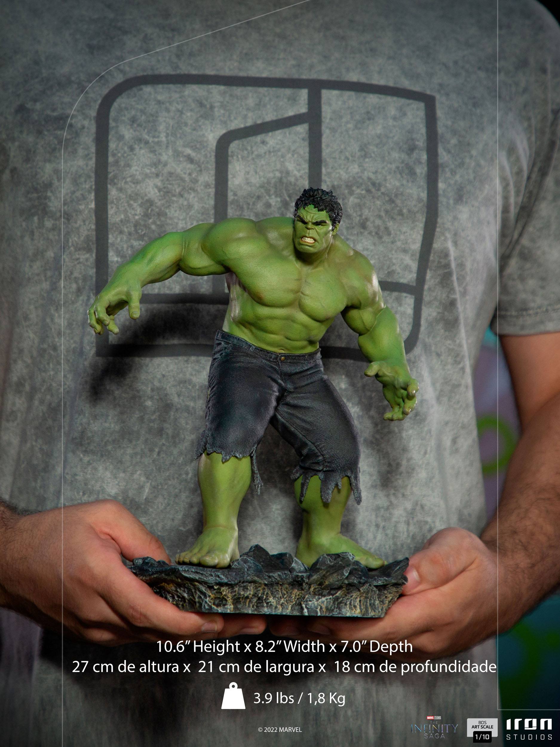 Iron Studios 1/10 BDS Art Scale Marvel Avengers Infinity Saga Hulk NY Battle Figure