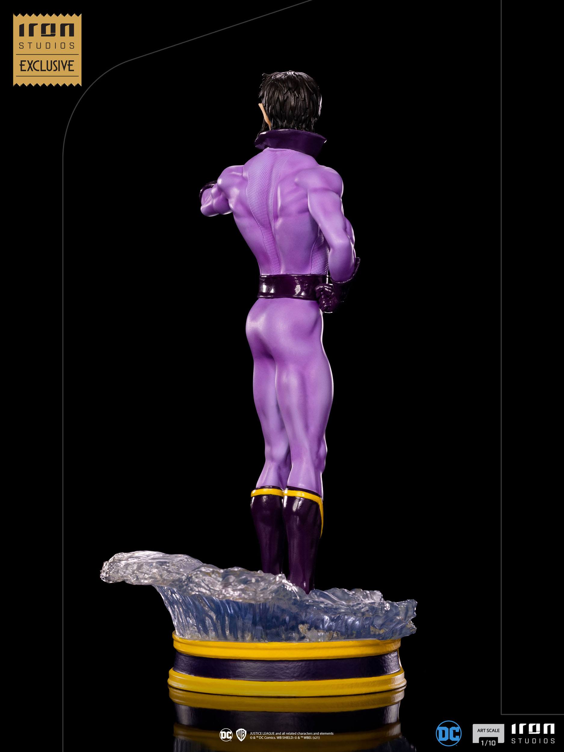Iron Studios 1/10 Scale Collectible DC Comics Art Scale Statues of the Wonder Twins - Zan, Jayna & Gleek Limited Edition 2 - Pack (2021 CCXP Exclusive)