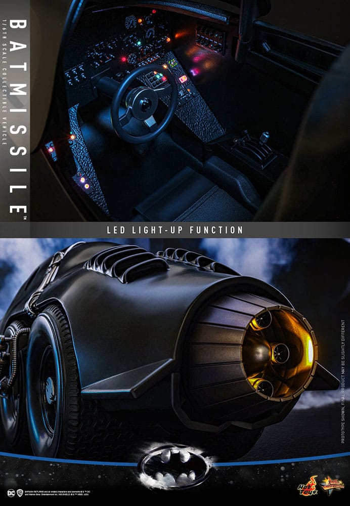 Hot Toys 1/6th Scale Movie Masterpiece Collectible Vehicle - Batman Returns Batmissile