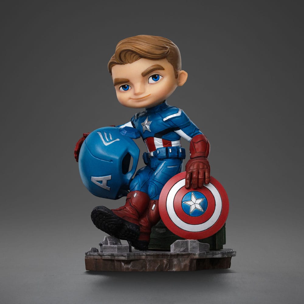 Iron Studios Marvel The Infinity Saga Miniature Collection Figurine - Captain America