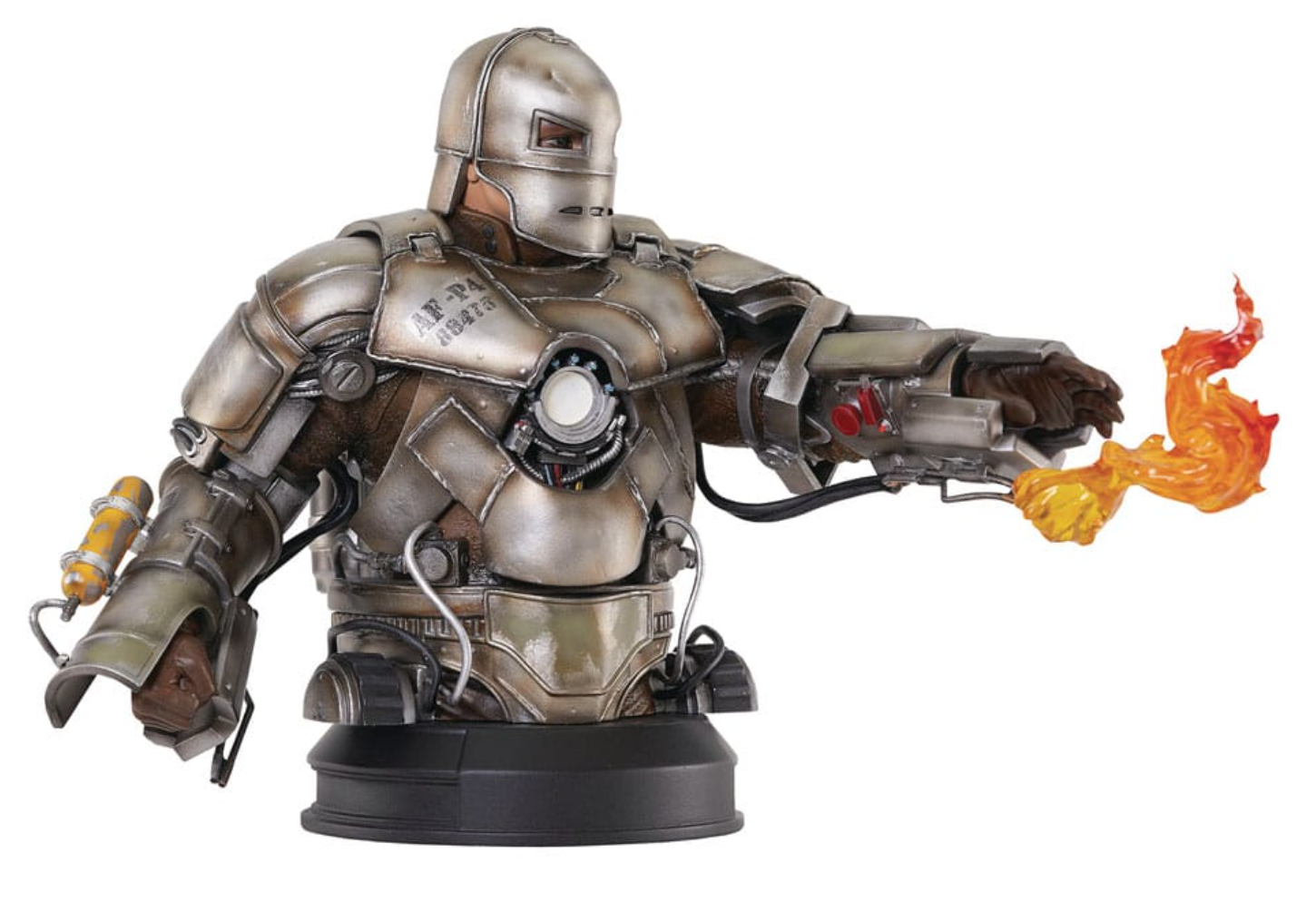 Limited Edition 1/6 Scale Mini Bust Statue of Iron Man Mk 1 from the 2008 Iron Man Movie