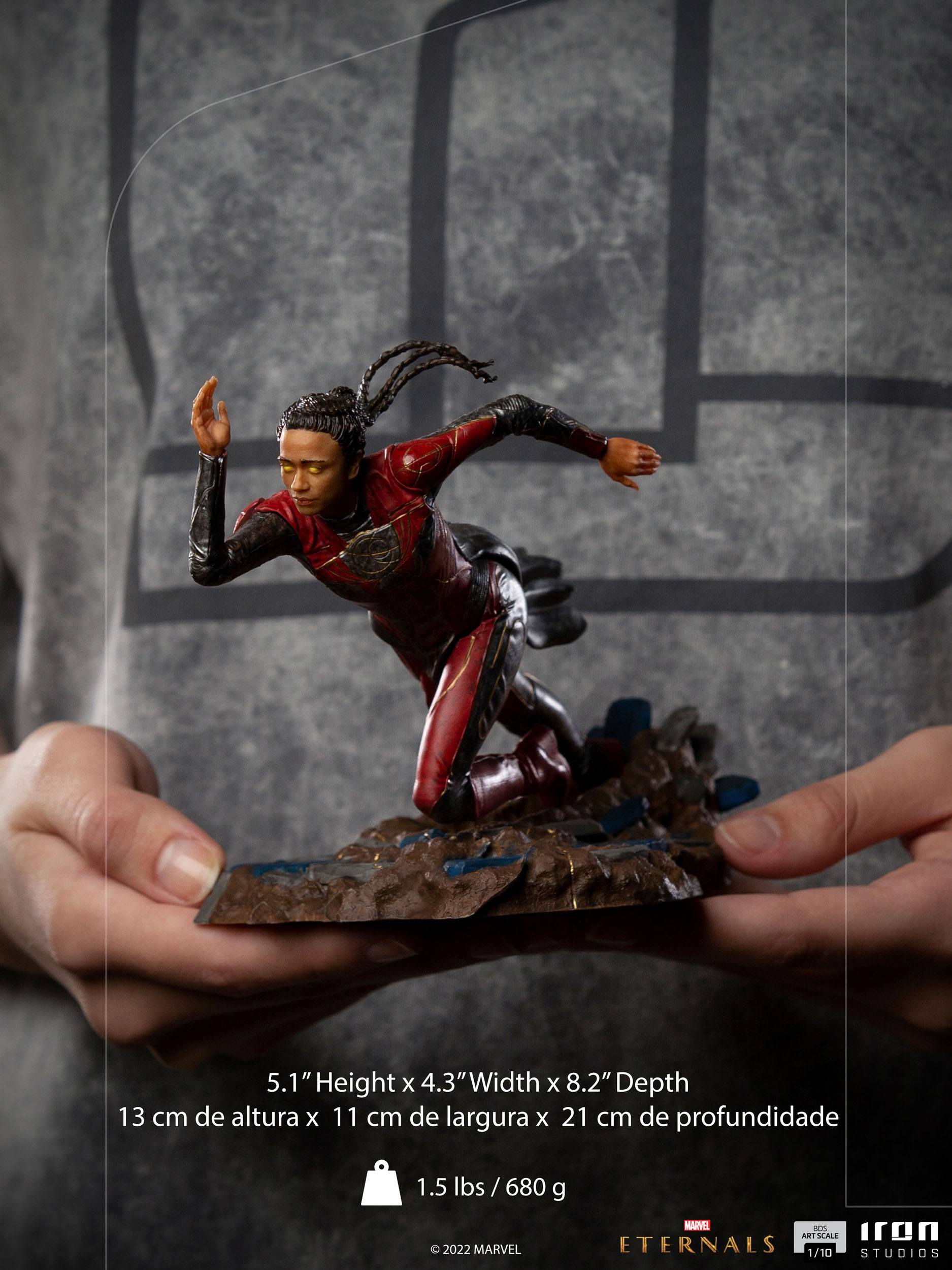 Iron Studios 1/10 Art Scale Eternals Statue - Super - Fast Makkari