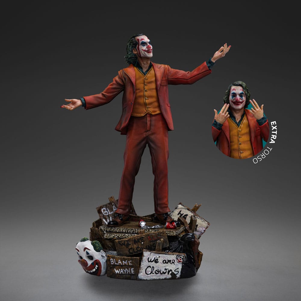 Iron Studios 1/10 Art Scale Limited Edition DC Joker Arthur Fleck Statue