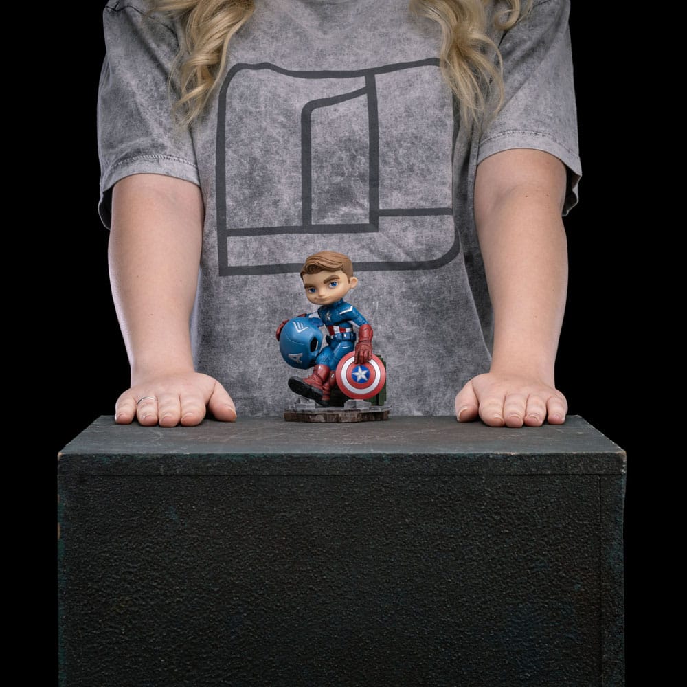 Iron Studios Marvel The Infinity Saga Miniature Collection Figurine - Captain America