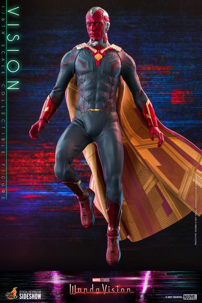 Hot Toys 1/6 Scale Marvel WandaVision Vision Collectible Figure