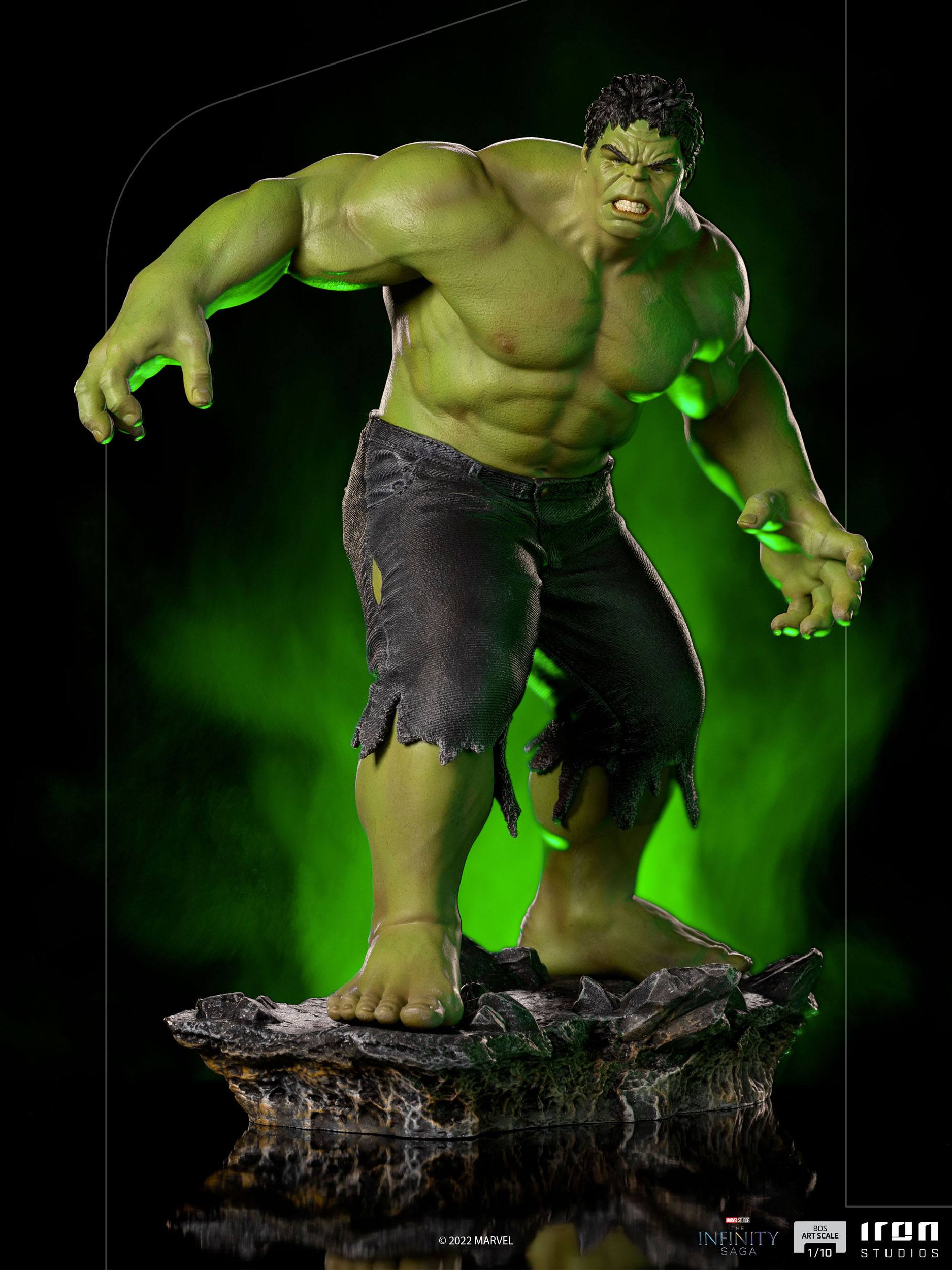 Iron Studios 1/10 BDS Art Scale Marvel Avengers Infinity Saga Hulk NY Battle Figure
