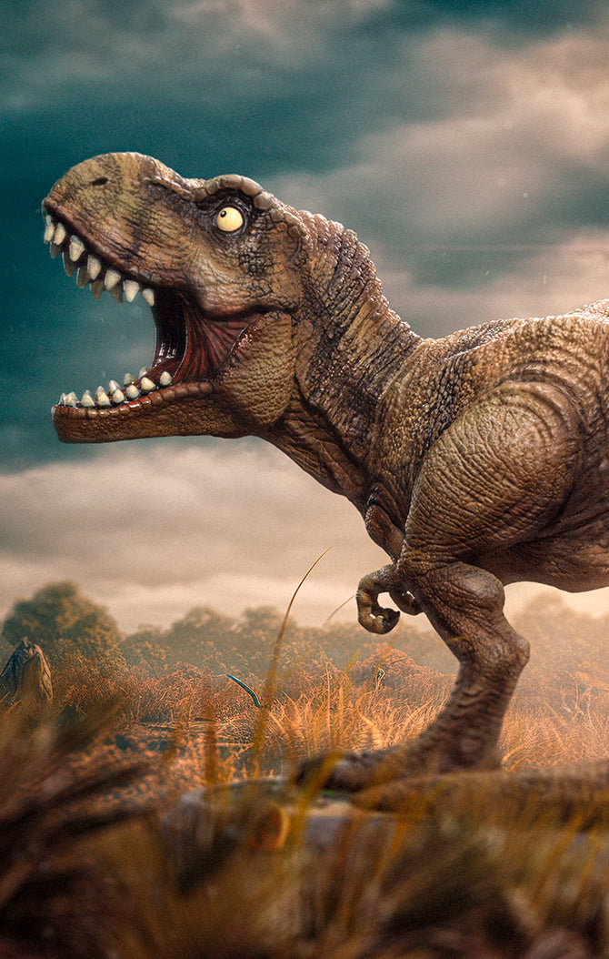 Iron Studios 30th Anniversary Stylized Jurassic Park MiniCo T-Rex Statue
