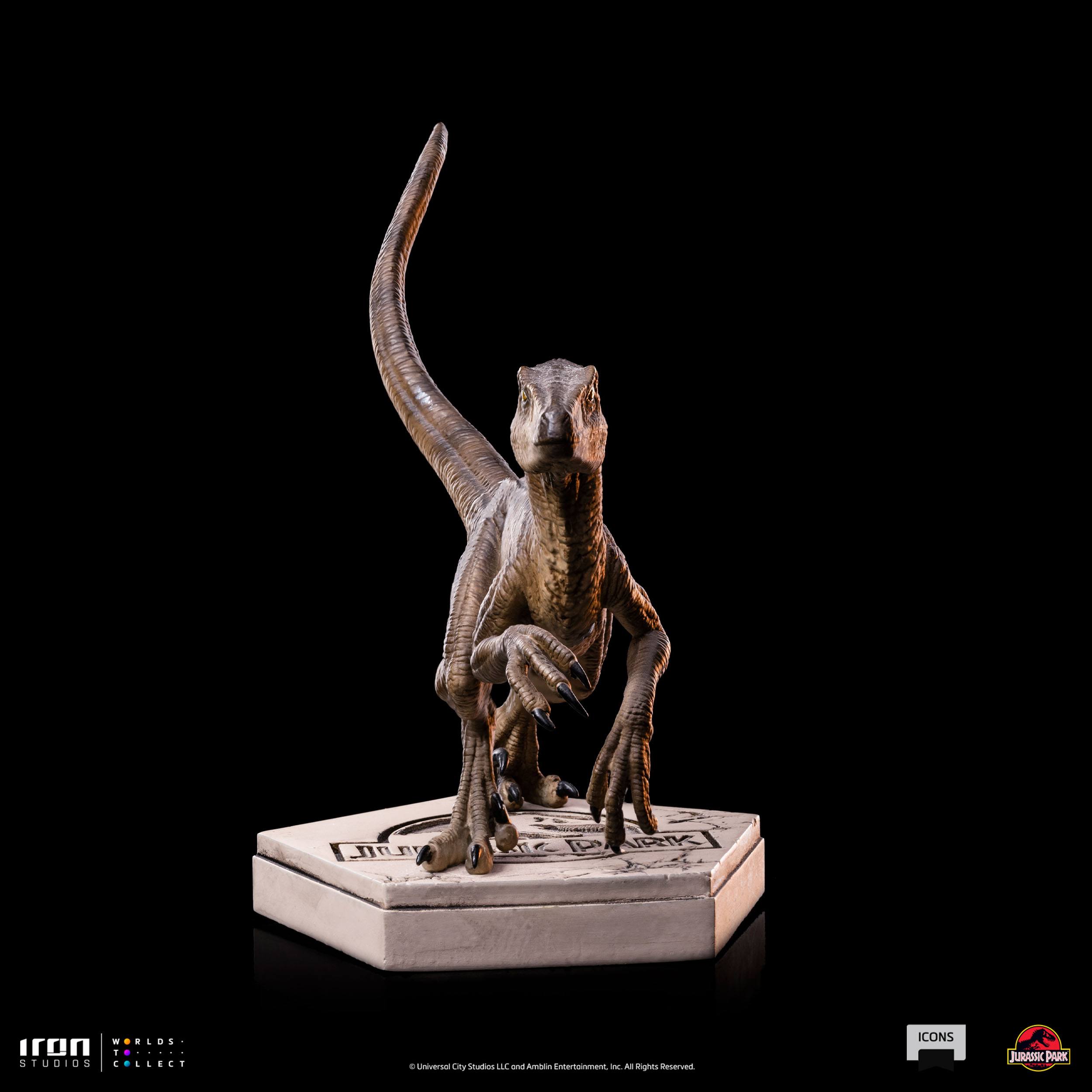 Iron Studios Stylized Jurassic World Velociraptor (B) Icon Statue
