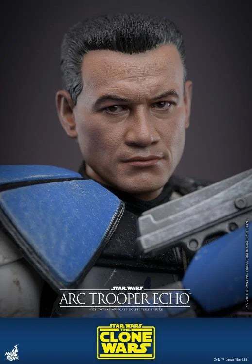 Hot Toys 1/6th Scale Collectible Star Wars The Clone Wars Action Figure - ARC Trooper Echo