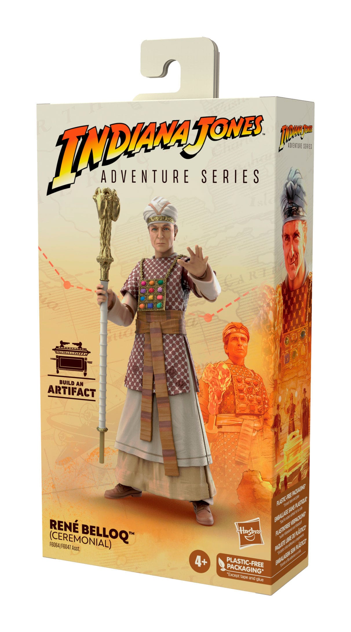 Indiana Jones Adventure Series 6-Inch Ceremonial René Belloq Action Figure
