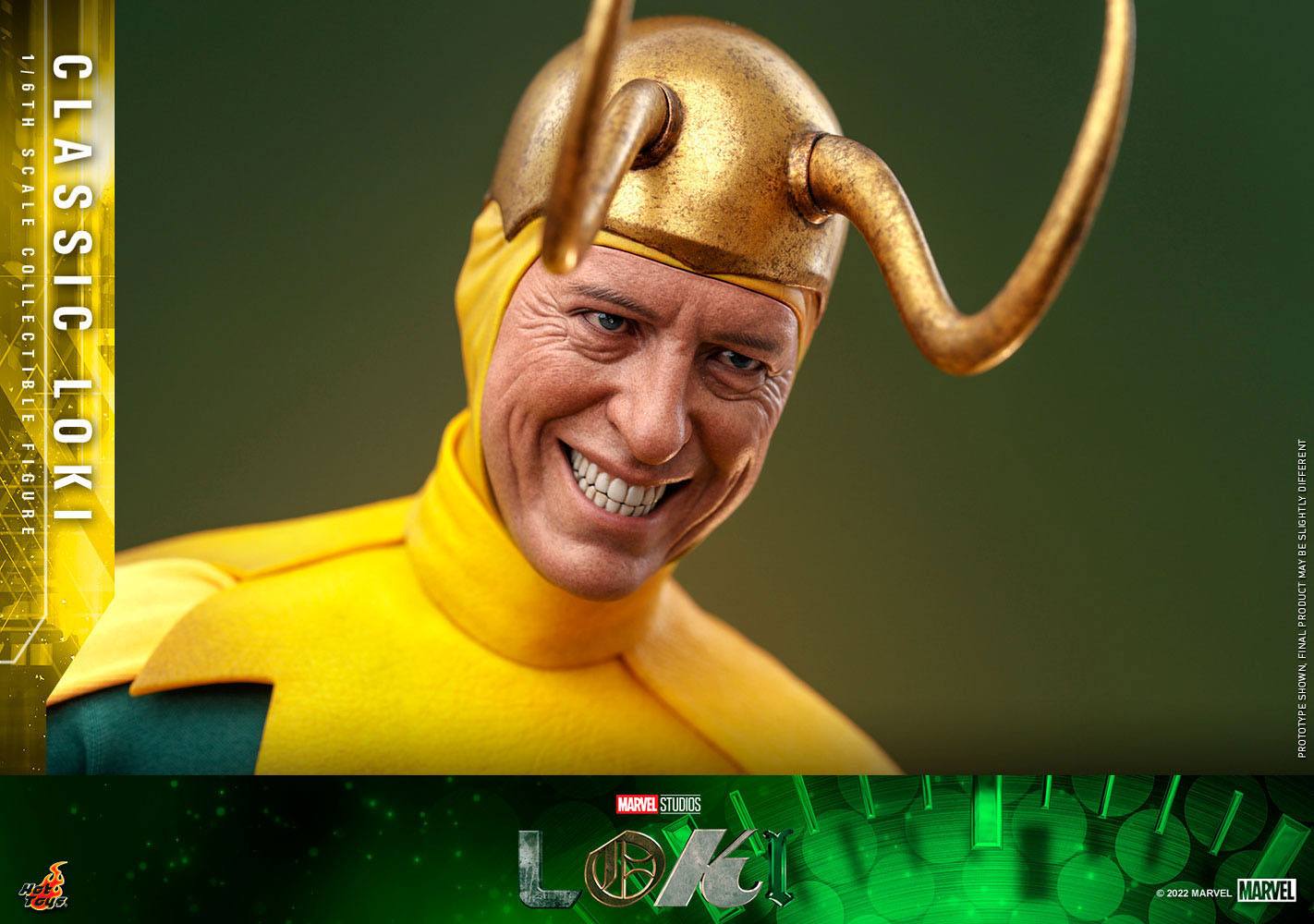 Hot Toys 1:6 Scale Classic Loki 31 cm Action Figure Collectible from Marvel's Loki Series